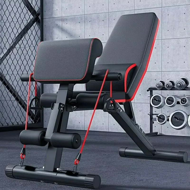 

Hot Sale Home Fitness Equipment Adjustable Sit up Bench Strength Training Multifunctional Foldable Bench Press