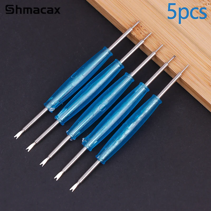 5Pcs Metal Bracelet Watchband Opener Strap Replace Spring Bar Connecting Pin Remover Tool Watch Band Repair Accessories