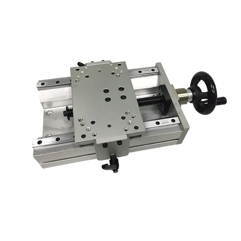 Fixed type horizontal manual assembly LKUEC20-B-R precision easy adjustment trapezoidal screw