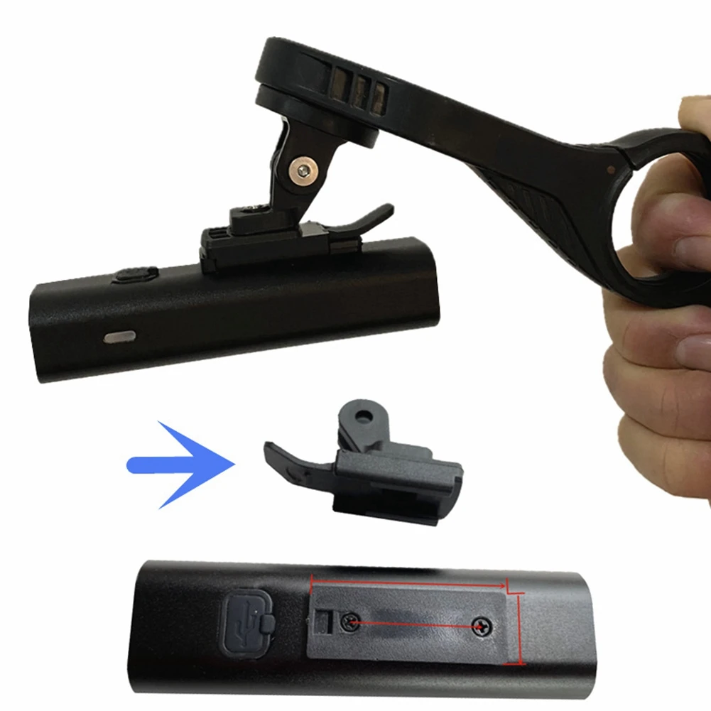 2 шт., держатель для велосипедного фонаря, адаптер, крепление для велосипедного фонаря, кронштейн для велосипедного переднего фонаря для деталей велосипеда Enfitnix, хит продаж