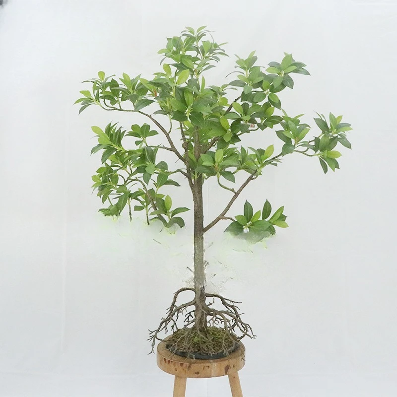 Simulation 1.2 meters green beautiful small tree modeling tree indoor and outdoor landscaping versatile