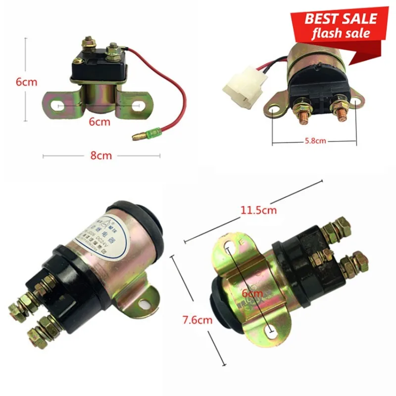For FAW Jiefang Foton Wuzheng Light Truck Diesel Generator Starts High-power Starting Relay Universal