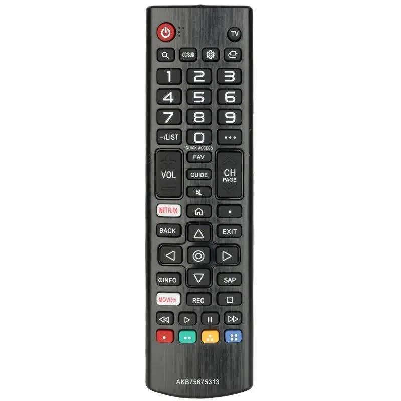 For AKB75675313 LG-LED-TV-Remote-Control-Replacement With NETFLIX MOVIES Buttons, For LG LED TV 43UN7300PUF 43UN7300PUC