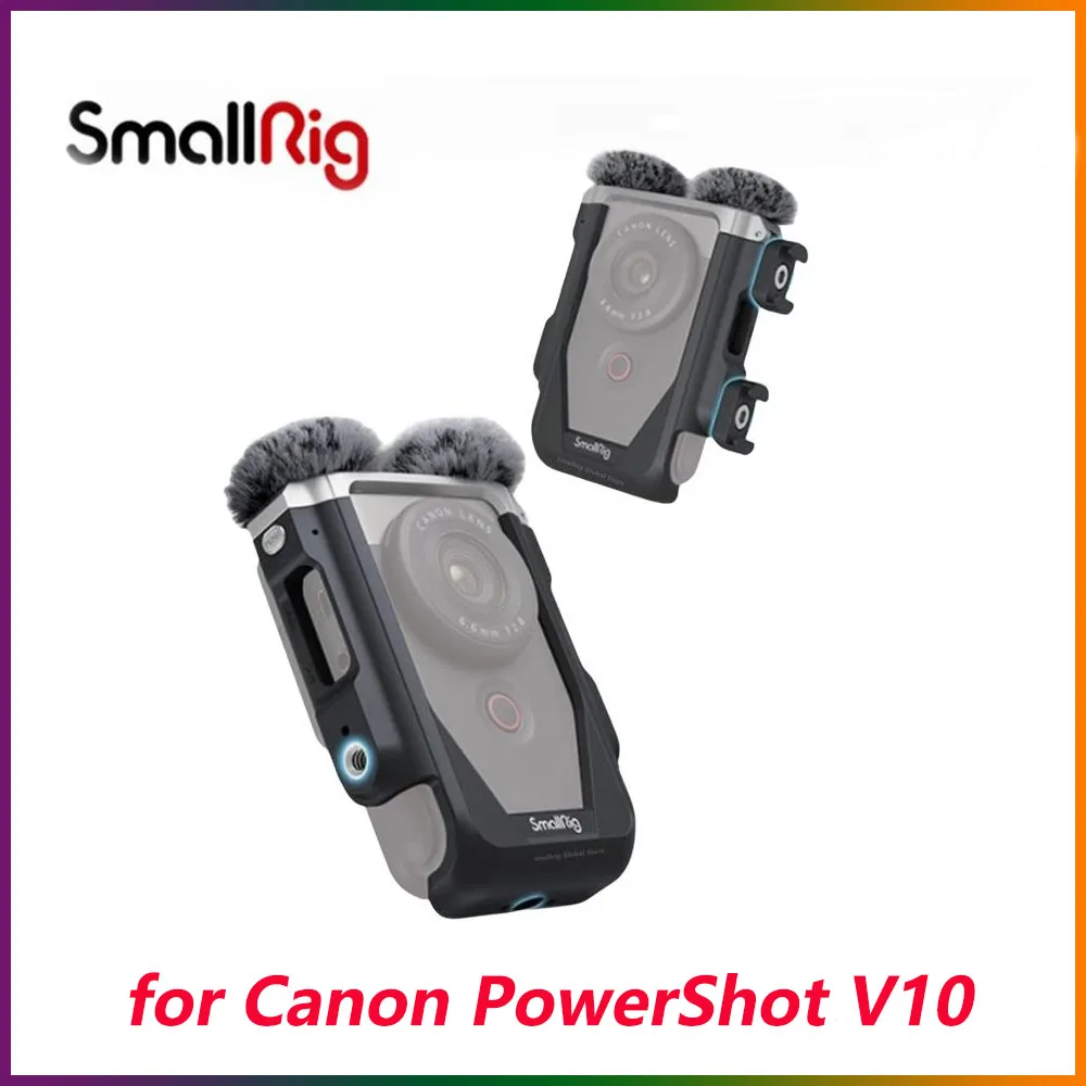 SmallRig Cage Kit Furry Windshield for Canon PowerShot V10 4235 4177 Photography Accessories