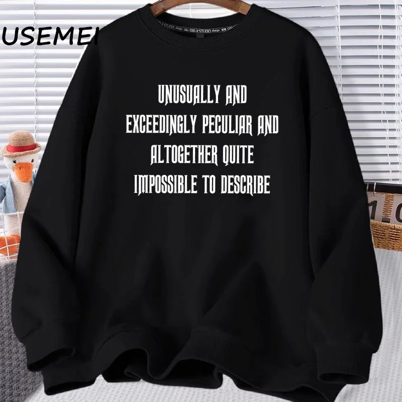 Wicked Duo Sweatshirts Women Men Wicked Musical Movie Merch Hoodies Letter Printed Pullover Crewneck Sweatshirt Women's Clothes