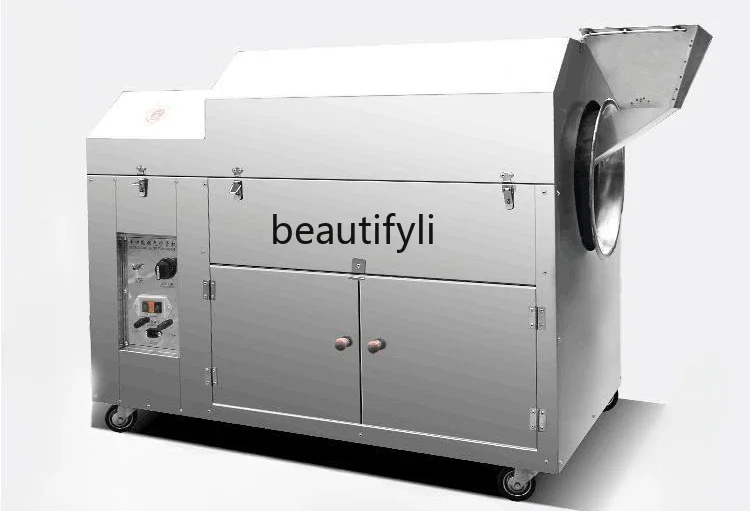 A55 Sugar fried chestnut machine mobile stall fully automatic, peanut seed drying machine commercial multi-function