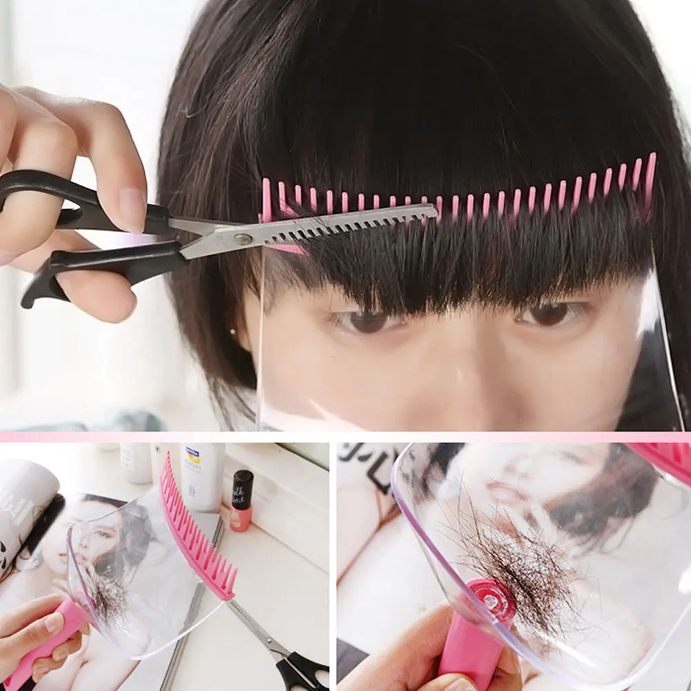

Hair Comb Hair Trim Tool Fringe Cut Comb Bangs Cut Comb Hairstyle Trim Tool