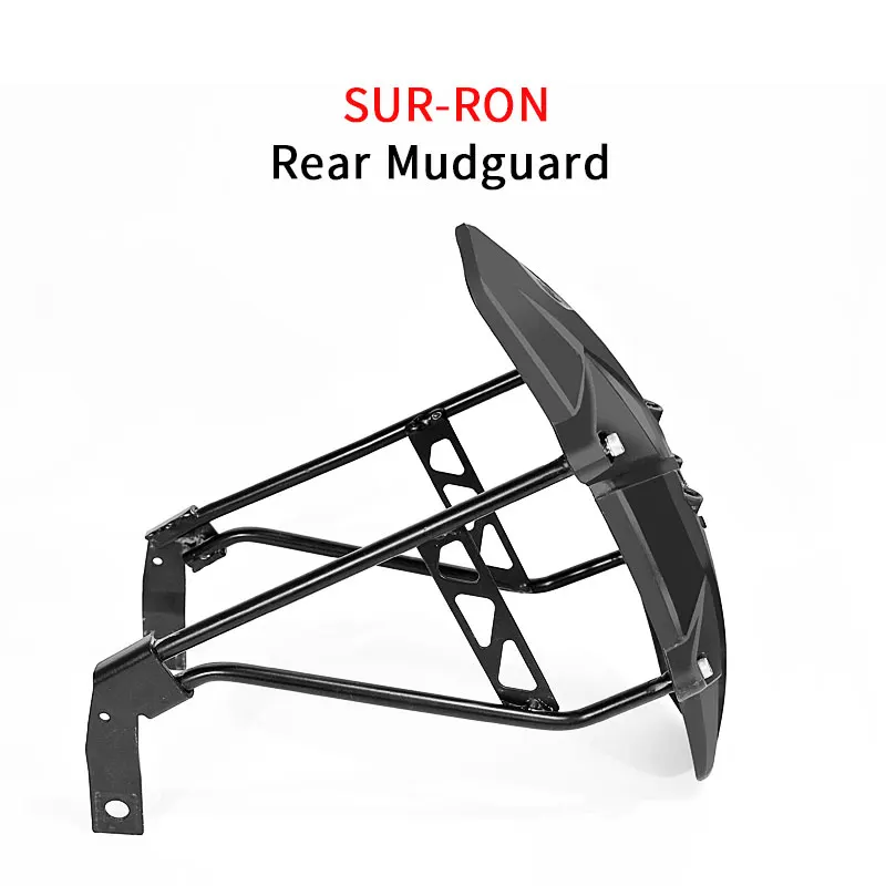 

Suitable for SUR-RON Light Bee S&light Bee X Rear Fender with Extended Rear Axle Mudguard Kit