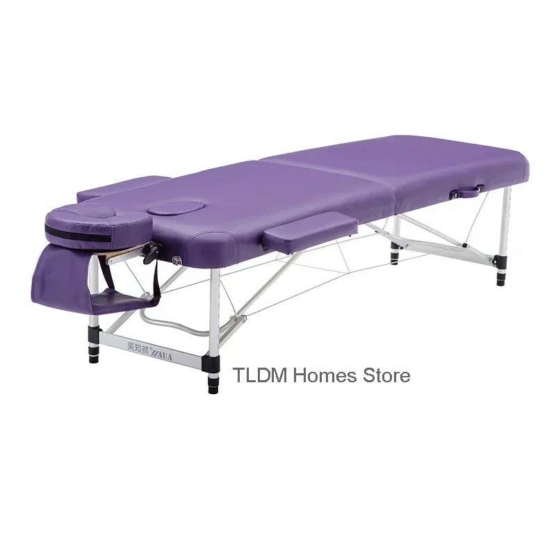 

Beauty Folding Tattoo Massage Bed Spa Face Bathroom Massage Table Ear Cleaning Adjust Lettino Estetista Salon Furniture KMMT