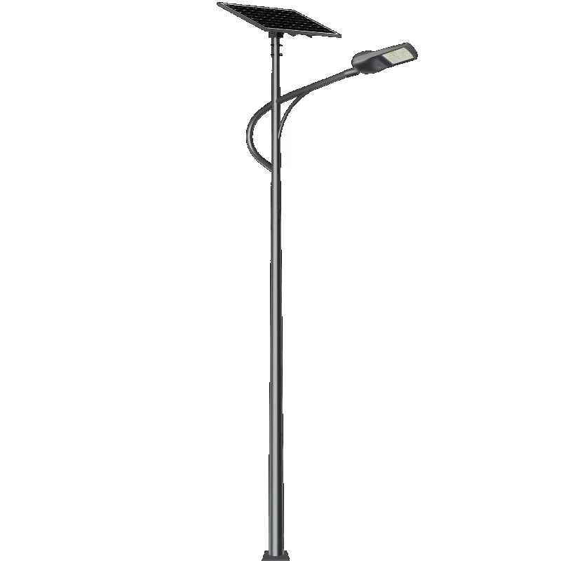 

Solar Cell Panel All In Two Solar Street Light With Motion Sensor 40W 60W 80W 100W High Power Lumens IP66 Rated Waterproof