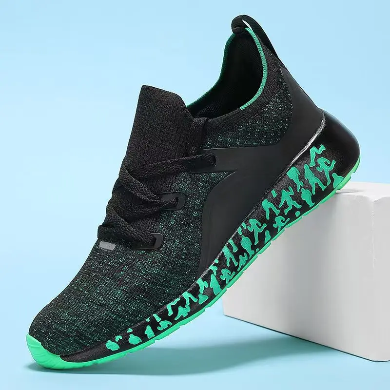 

Men's New Lover Mesh Casual Sports Shoes Spring Summer Soft Sole Non Slip Breathable Lace up Walking Shoe Light Running Shoes