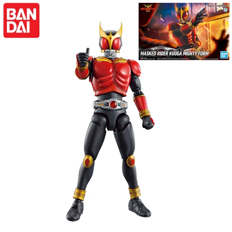 

Оригинальный комплект модели Bandai, фигурка Rise Frs Kamen Rider Kuuga Ultimate Form, крутой подарок, фигурка Mecha Warrior, развивающая игрушка для гаража