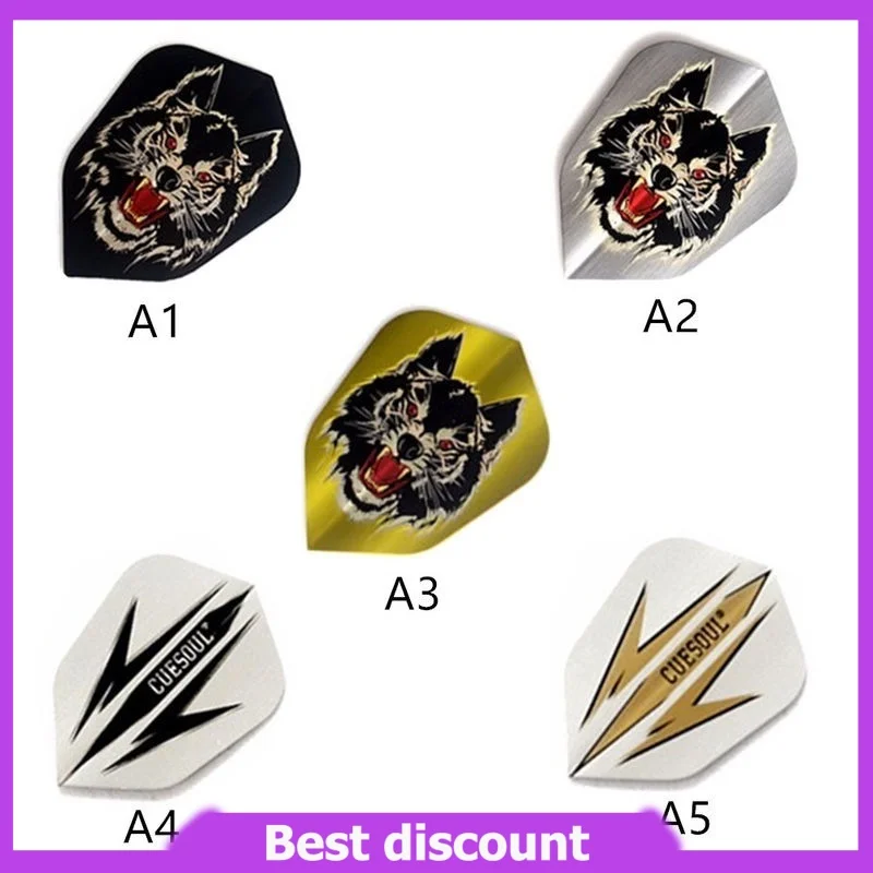 

3 шт. дротики CUESOUL черные и золотые цвета