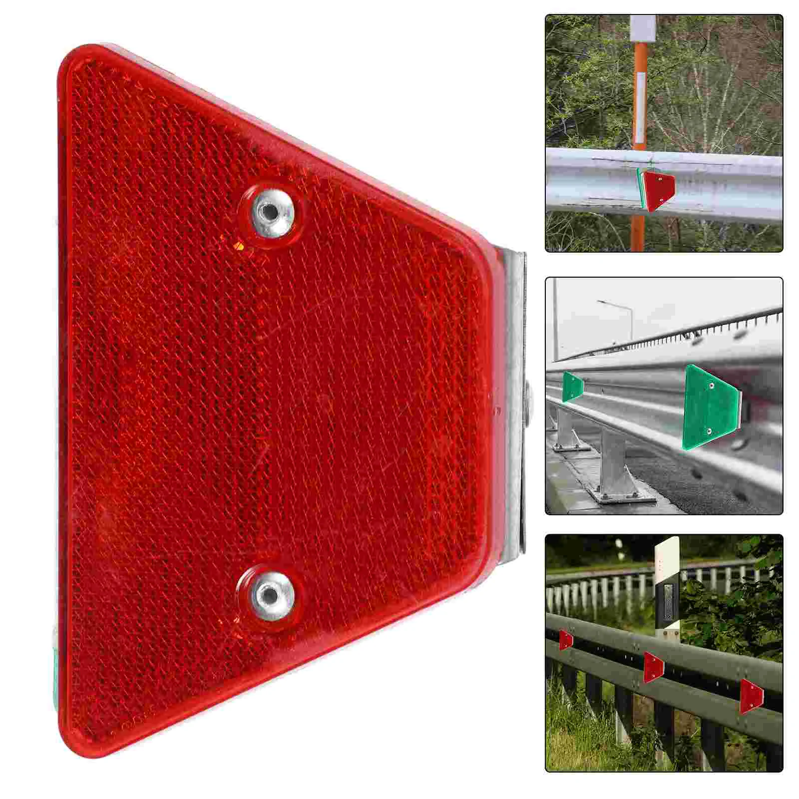 Delineator Reflectors for Driveway Entrance Road Snow Removal Reflective Markers Delineators Iron Replacement