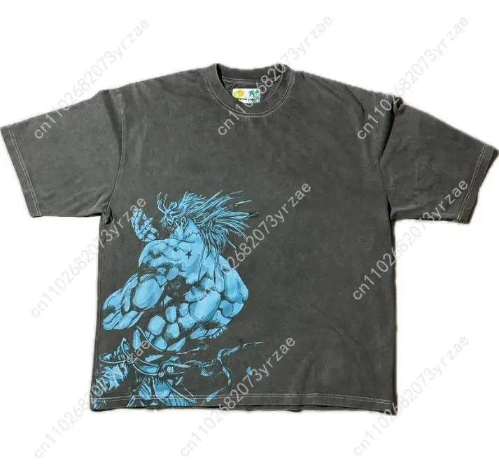 

Футболка Dio Brando в стиле ретро для мужчин и женщин, винтажная футболка высокого качества, хлопковая модная футболка с короткими рукавами, мягкие дышащие топы