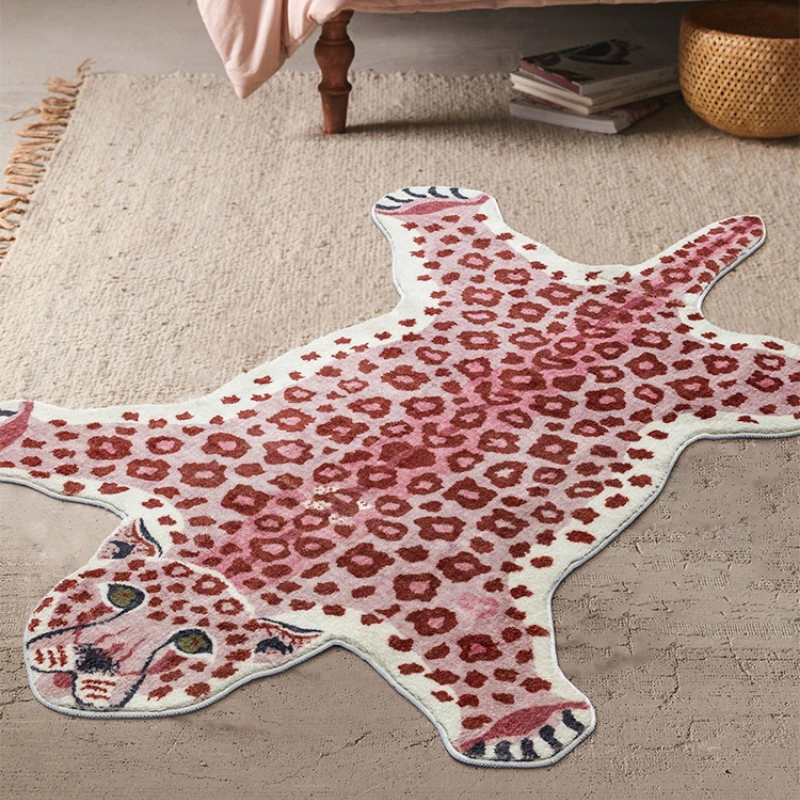 Carpet for Living Room Cute Cartoon Home Decoration Children\'s Bedroom Door Plush Mat Large Area IG Cloakroom Rug ковер Tapis 러그