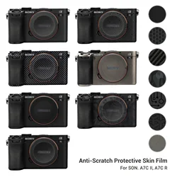 JJC Anti-Scratch Protection Sticker Compatible with Sony  A7C II, A7C R A6700 Camera Non-Slip Camera Body Skin Cover