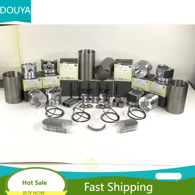 Piston DC11 DC09 DC12 DC13 D16 Rebuild Kit Cylinder Liner Piston Ring Set Gasket Kit for Engine Parts