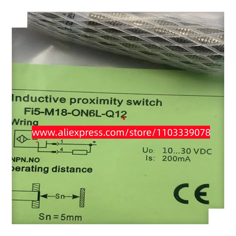 

3PCS New proximity switch FI5-M18-OD6L-Q12 NI8-M18-OP6L-Q12 NI8-M18-OP6L NI10-M18-OP6L-Q12 NI10-M18-OP6L NI5-M12-OP6L-Q12