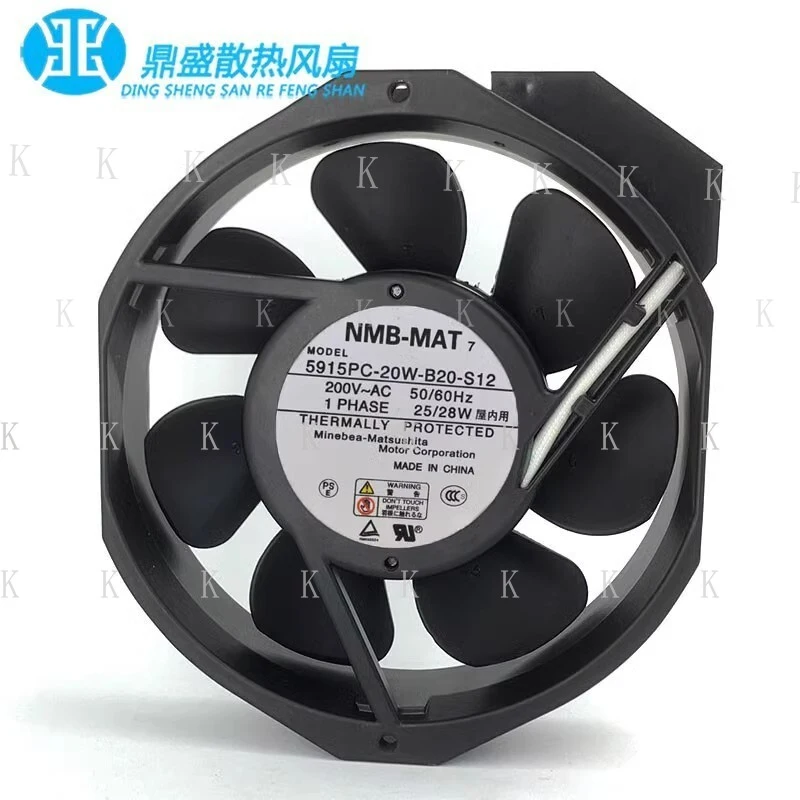 Вентилятор охлаждения C FOR NMB 5915PC-20W-B20 wbr/ -S12 17238 200В 25/28Вт