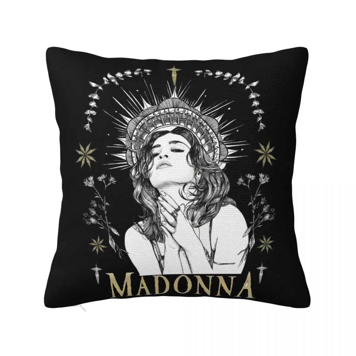 Vintage Madonna Like A Prayer Reprint Cotton Men F727Banda New Design Colour Promotion Pillow Case