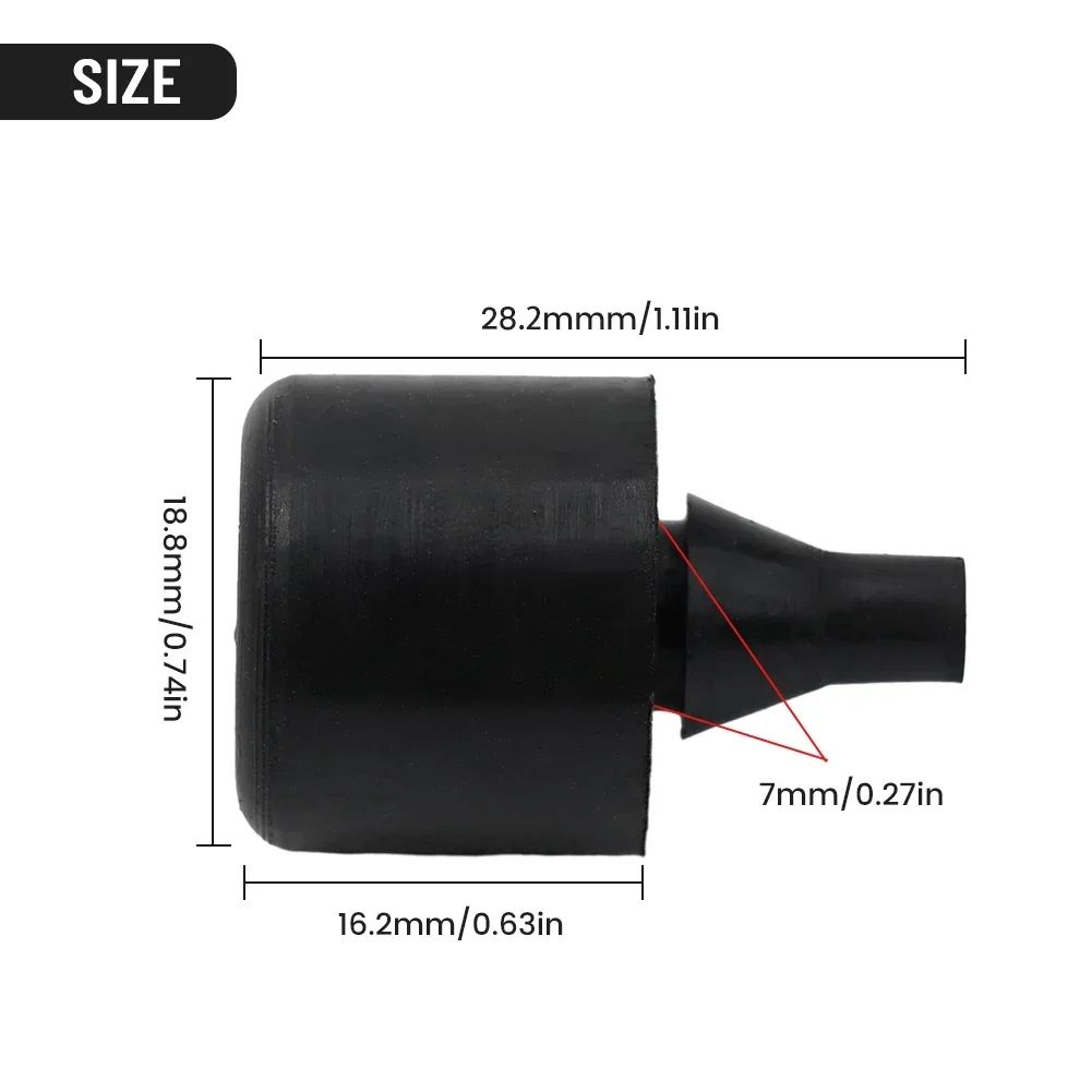 10pcs Door Bumper Stop Rubber Buffers For Land Rover For Range Rover Sport Series 1 L320 2005-13 For Freelander 2 / LR2 2006-14
