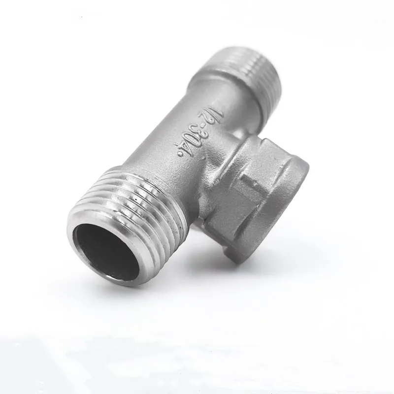 Male+Female+Male Threaded 3 Way Tee T Pipe Fitting 3/8\