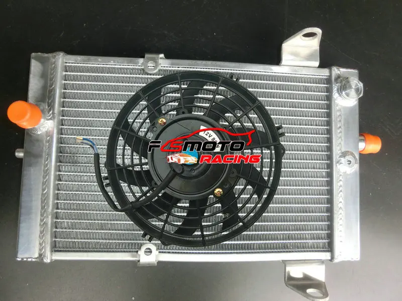 

Алюминиевый радиатор + вентилятор для Kawasaki KFX700 KFX 700 KSV700A/B/C VForce 2003 2004 2005 2006 2007 2008 2009 03 04 05 06 07 08 09