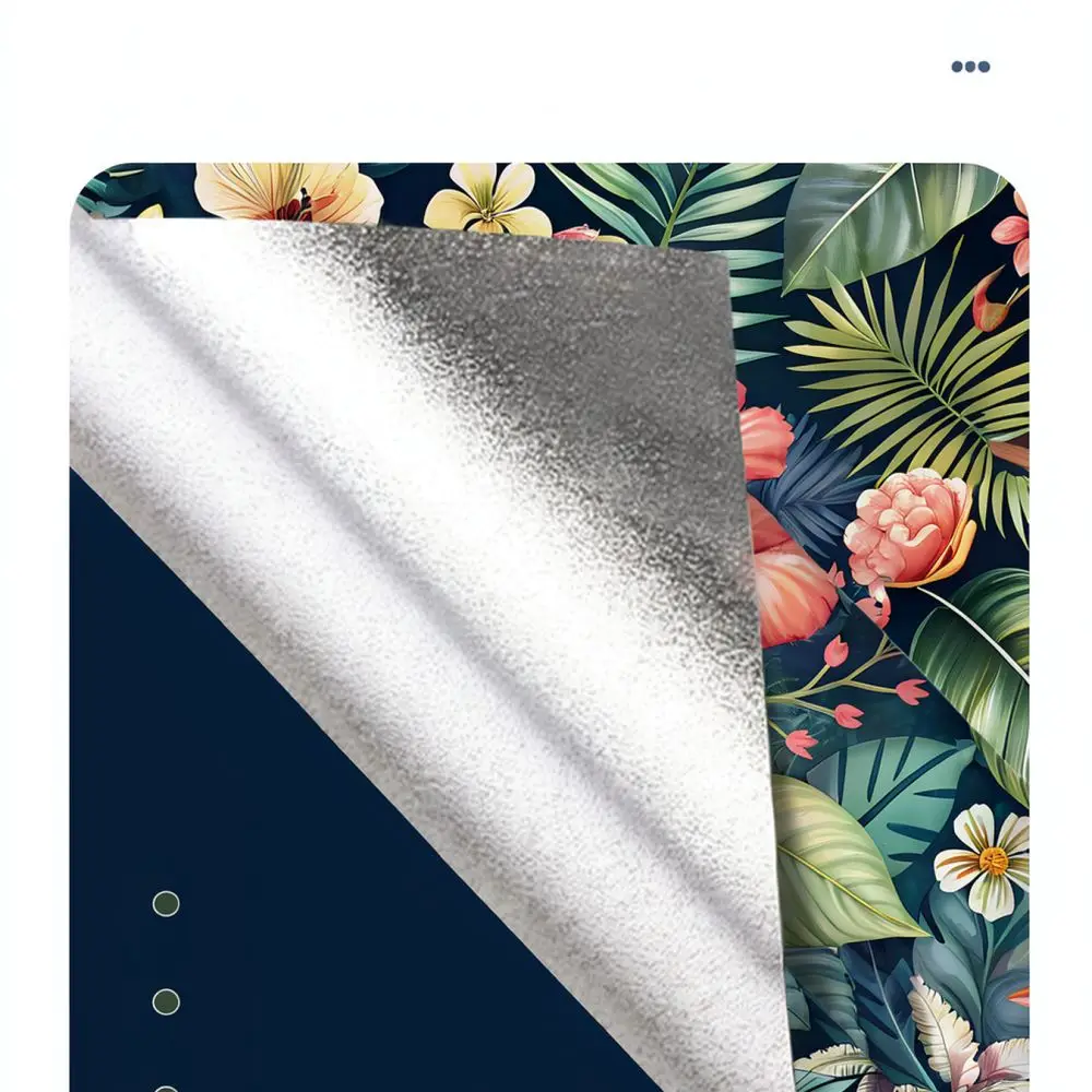 Waterproof Floral Wall Paper Self Adhesive Decorative PVC Mural Sticker For Home Bedroom Living Room Interior Renovation
