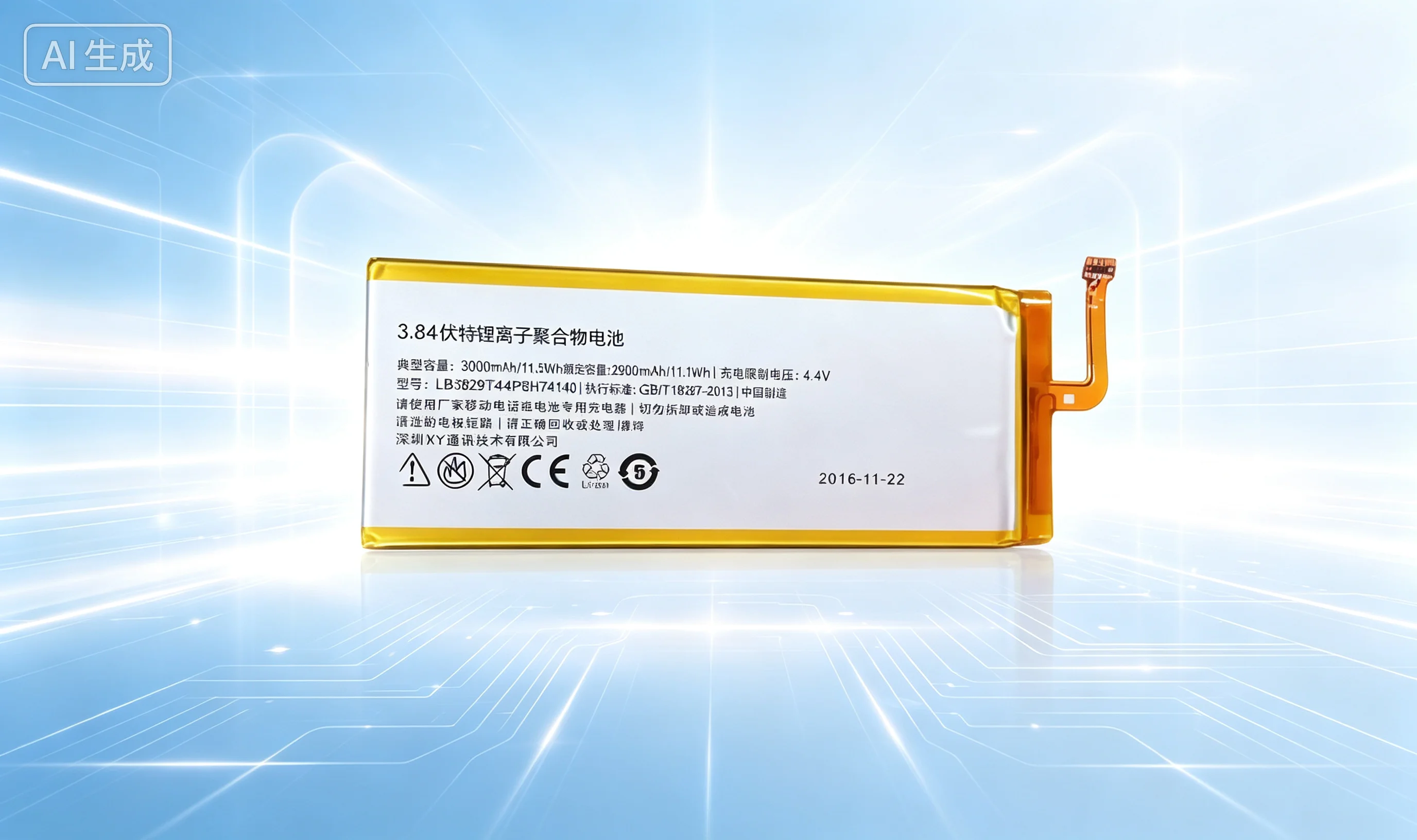 Replacement for Nubia Z9mini NX511J LI3829T44P6HA74140 Phone Battery