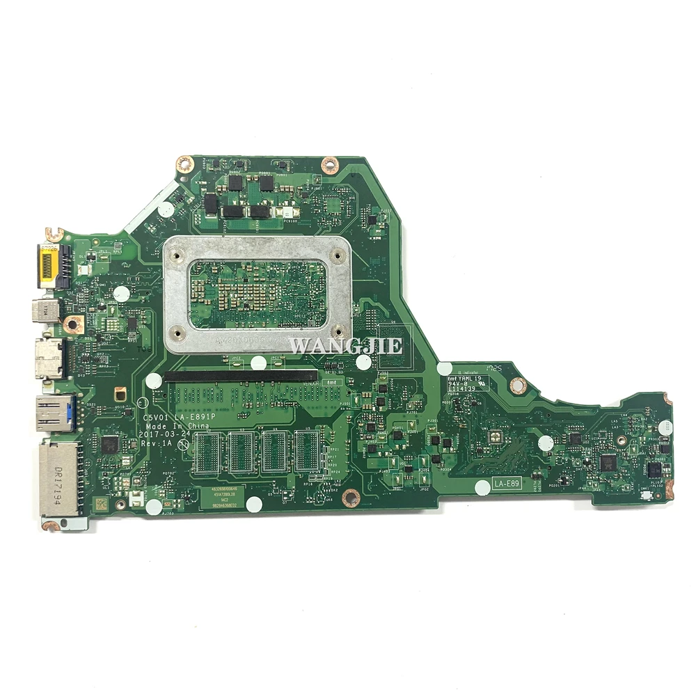 Imagem -02 - Placa-mãe Portátil Usada para Acer Aspire A515 A51551 Nbgsy11001 La-e891p Sr3la I58250u 100 de Trabalho