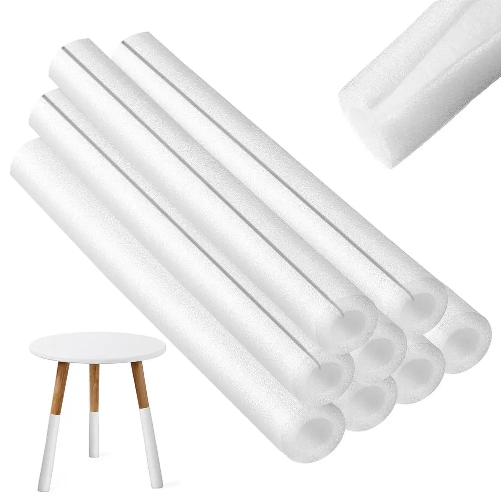 

8 Pieces Clamp oam Tube 40" Length 1" Id 1.8" OD Pre Cut Tube Cover oam Pipe Insulation Clamp on Noodles or Padding or Bumper Ed