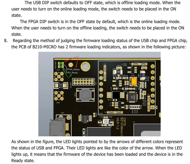 

【HOT】HamGeek USRP B210-MICRO V1.2 70MHz-6GHz SDR Radio Loads Firmware Offline Compatible with USRP Driver