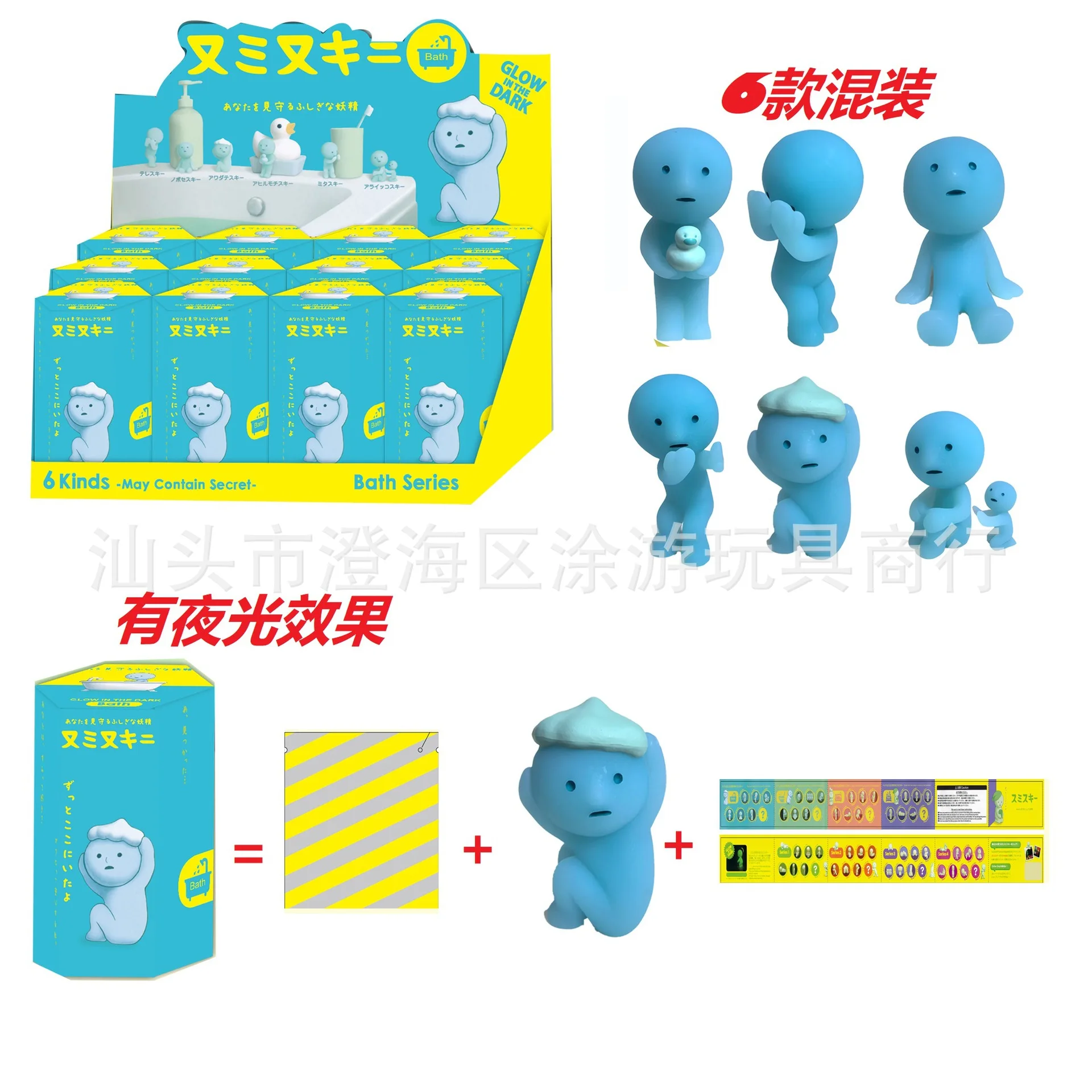 New Smiski Blind Box Corner Jun 1234 Generation Trendy Play MIni Figure Dolls Christmas Birthday Gift