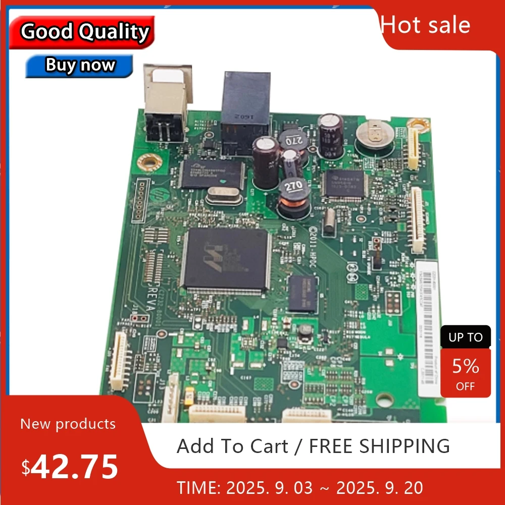 

1 шт. плата форматирования CZ231-60001 CZ232-60001 для HP M225DW M226 M225DN M226N плата форматирования материнская плата детали фильтера