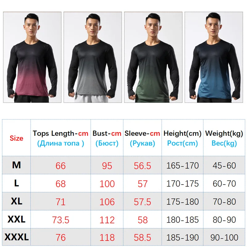 Men Winter Layer Long Sleeve Warm Running Jogging Tops Fleece Sports Muscle Pullover Shirt For Keep Warm Gym Training Shirt