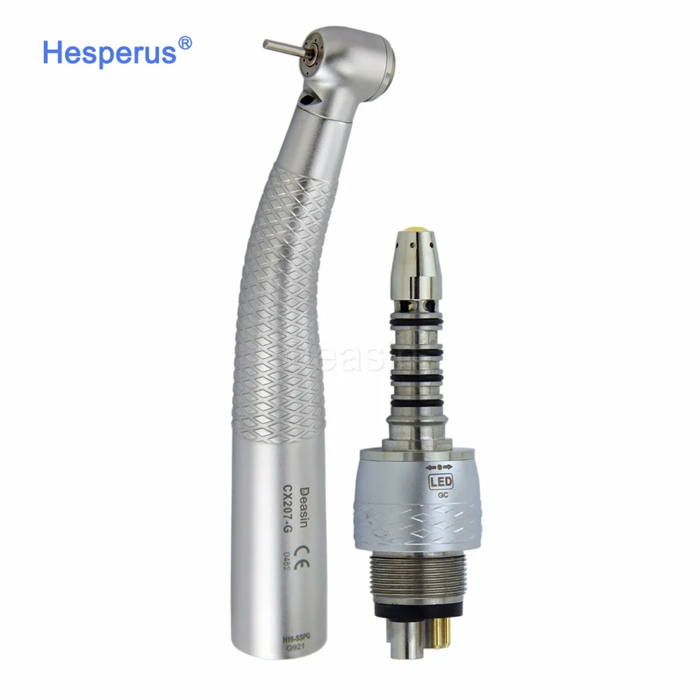 coxo Den tal handpiece Den tal Fiber Optic LED  High Speed Turbine for 6 Pin Roto Coupler Other Den tal equipment