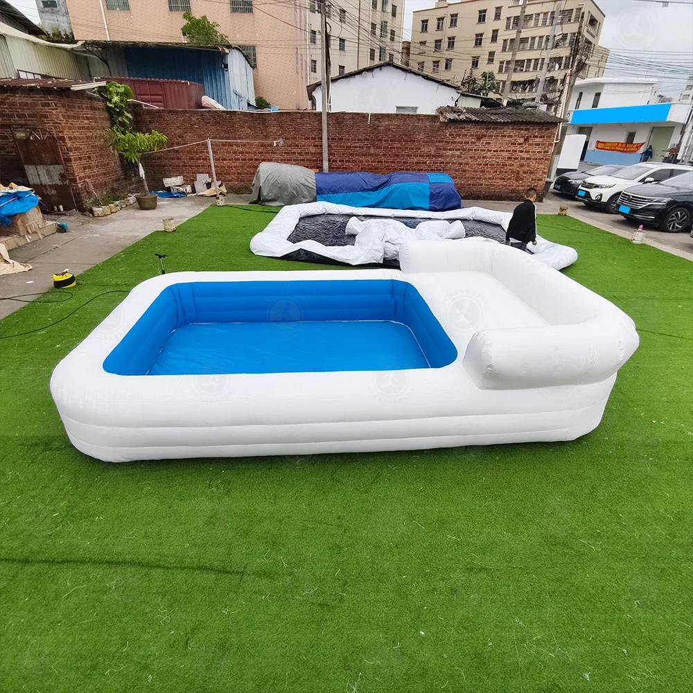 Ultimate Summer Inflatable Sofa Pool Above Ground Pool Luxury Sofa with Swimming Pool for Garden Backyard Water Party
