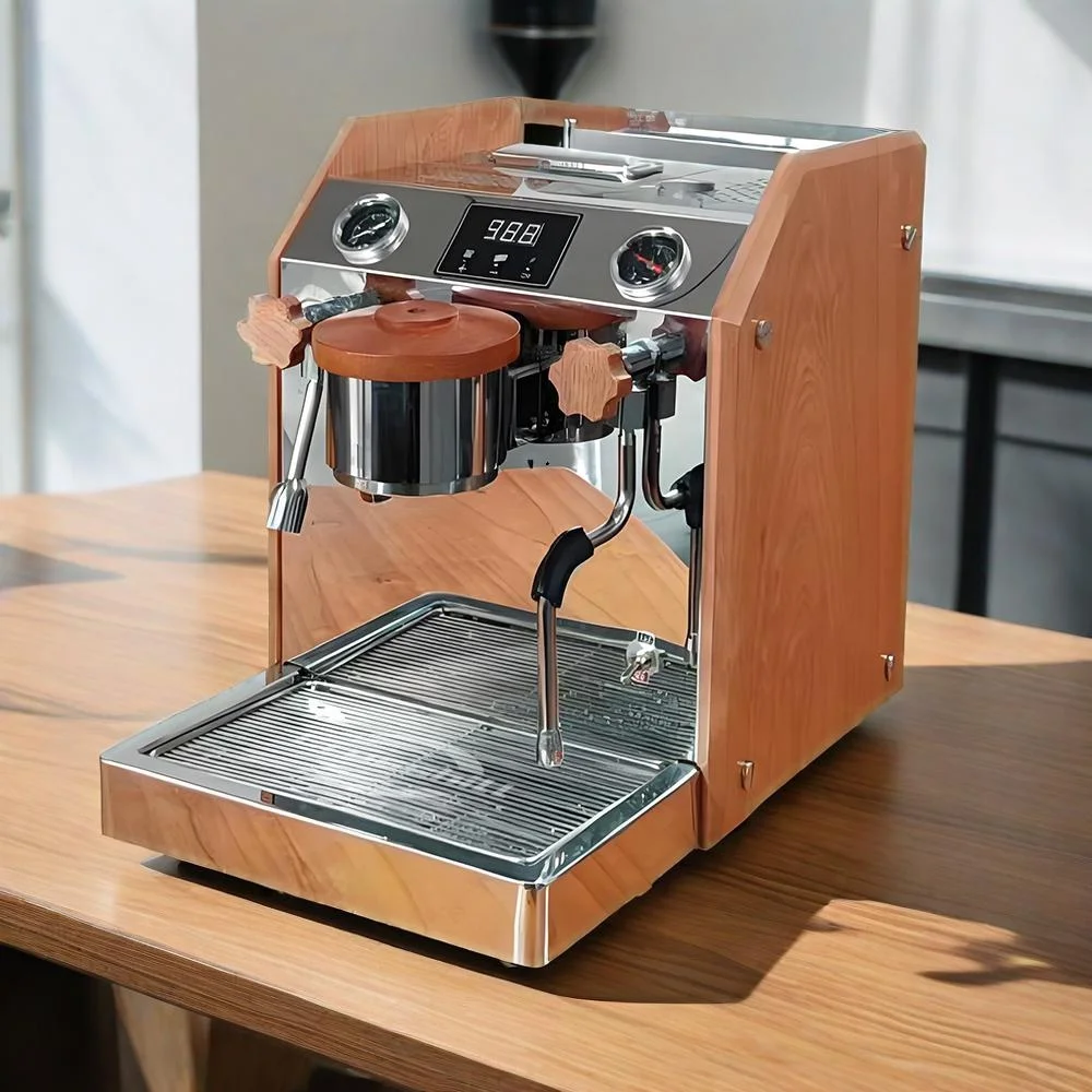 Professional Household Commercial Water Tank Version Stainless Steel Boilers Coffee Machine Coffee Maker