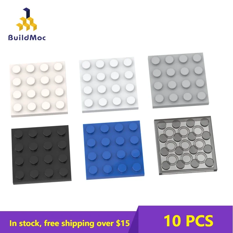 

10pcs MOC 3031 4x4 Compatible Assembles Particles Building Blocks Parts DIY Bricks Blocks Educational Toy for Children Gifts