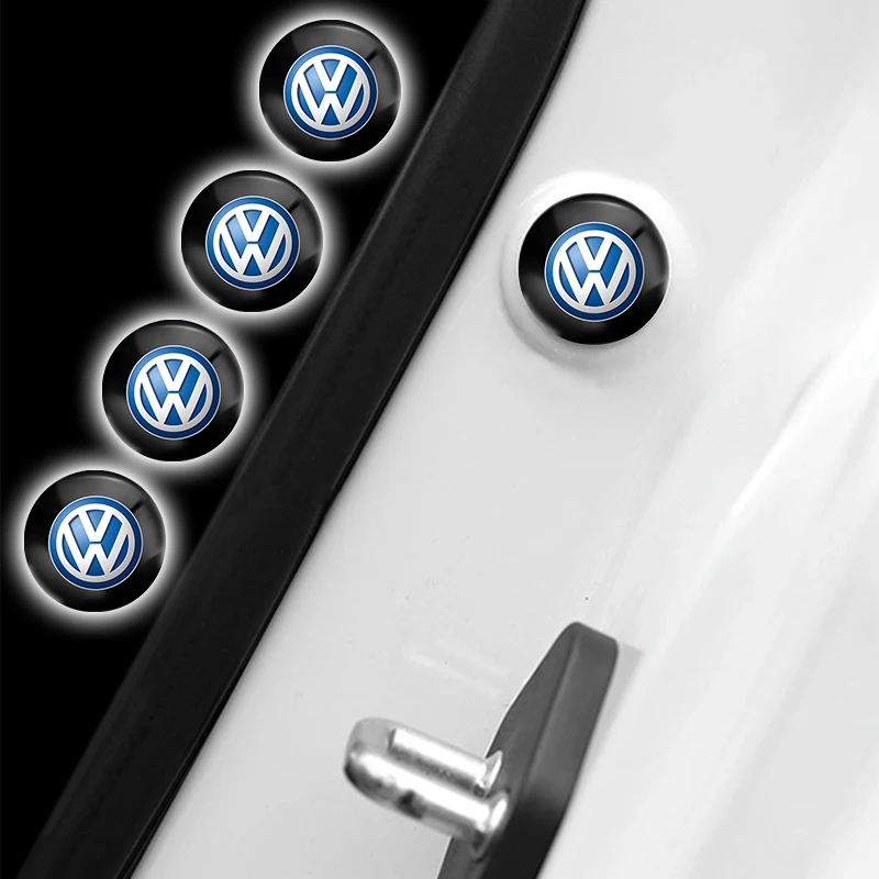 

Automobile Shock Absorber Gasket Shockproof Cushion Sound insulation Strip Patch Absorber For Volkswagen VW Polo Tiguan PASSAT