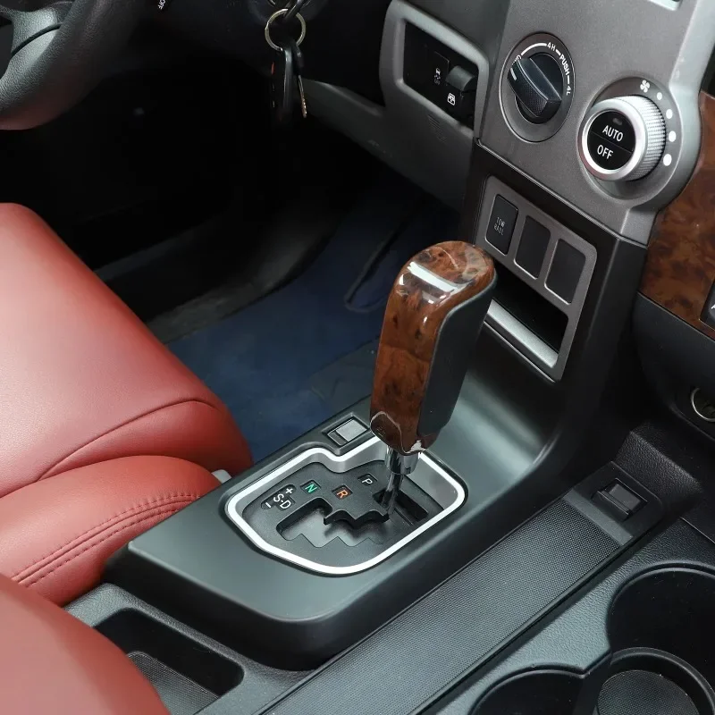 

Накладка на центральную панель управления из АБС-пластика под карбон для Toyota Tundra 07-13, аксессуары для интерьера автомобиля