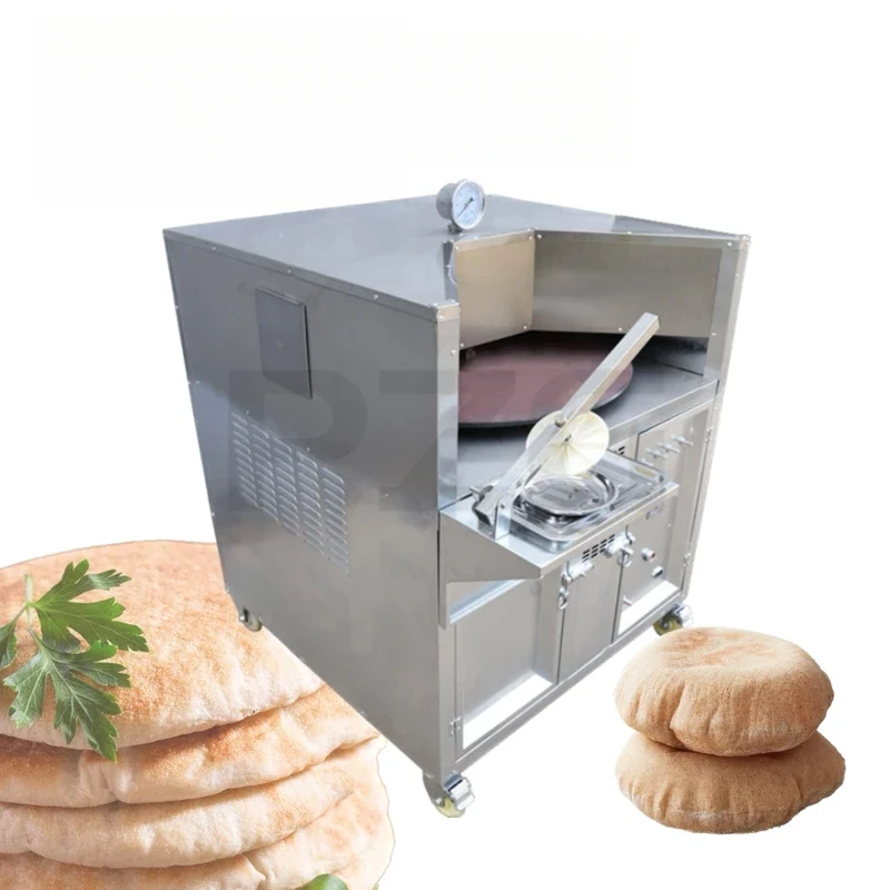 Commercial Heated Aric Naan Roti With Temperature Control Pita Bread Rotary Oven