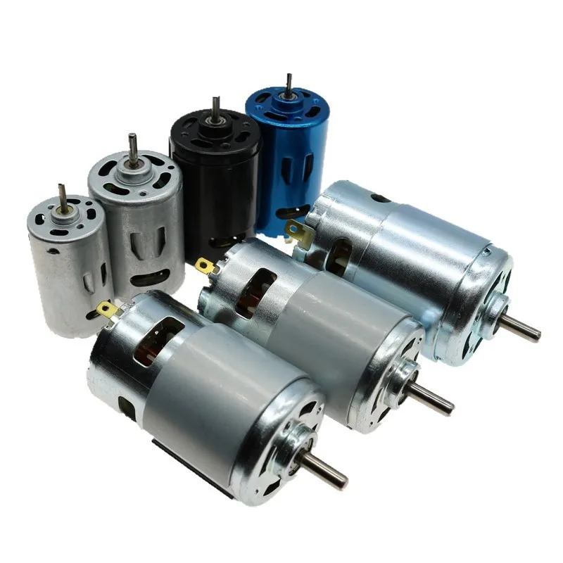 DC Motor 6V/7.4/12V/18V/24V 3000-15000RPM High Speed Large torque DC 390/540/550/555/775/795/895 Motor Electric Power Tool