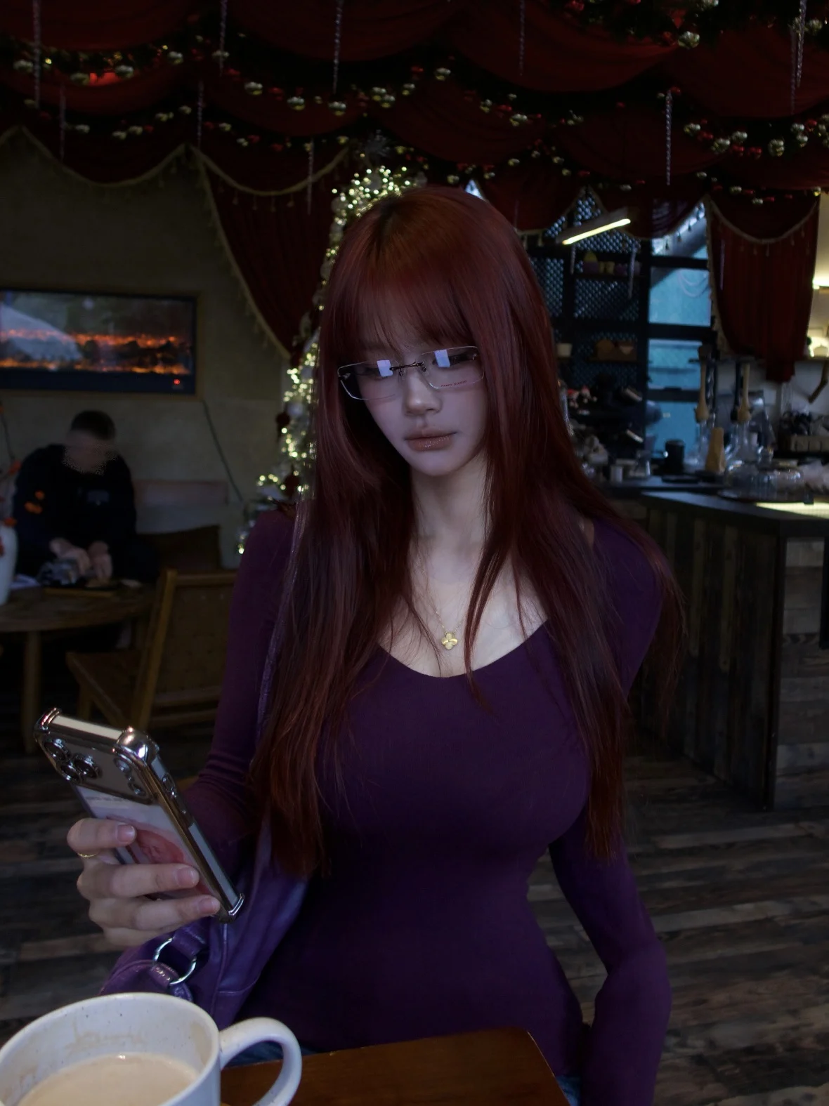 

SiuYeaich Slim Fit T-irt Women's Cleanfit Long Sve Base Layer Top Waist Cinched Deep V Ne Long Sve Base irt