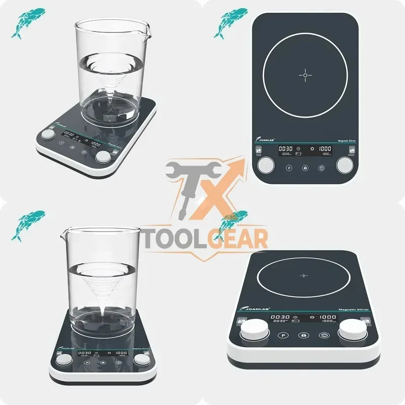 2026hotsale* MS-2MAX/MS-5MAX/MS-10MAX Laboratory Magnetic Stirrer with Tempered Glass Plate