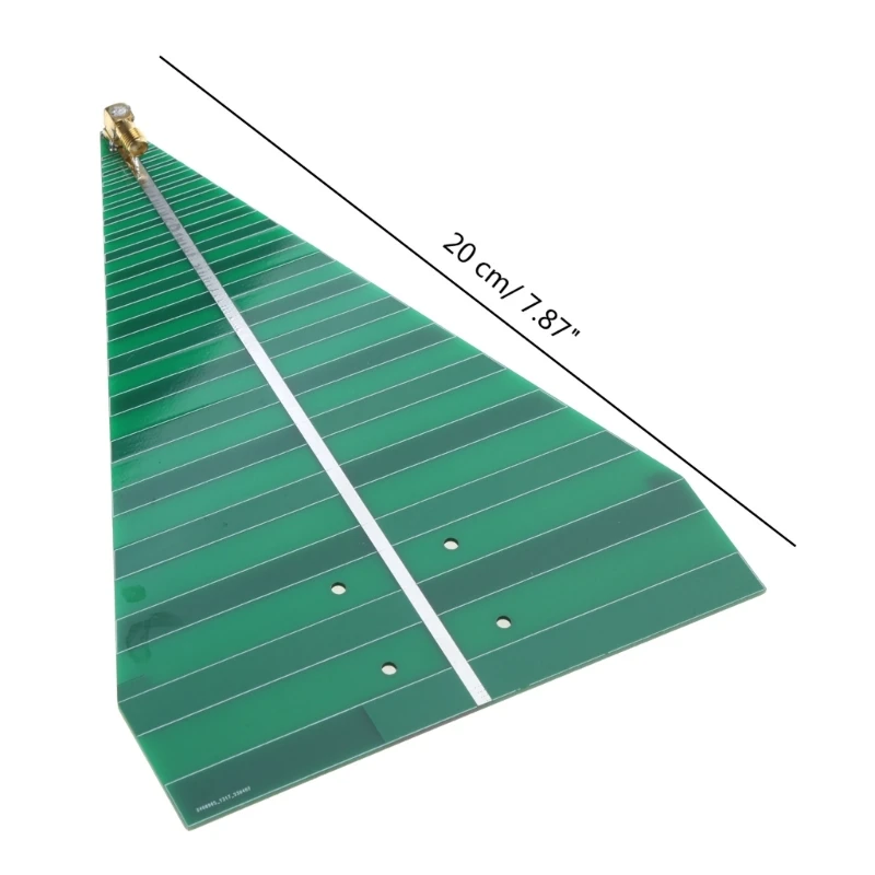 UWB Log Ultra Wideband Antena, periódica, Logperiodic, 6-7dB, 740-6000MHz