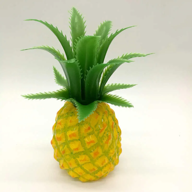 Artifical Mini Pineapple Simulated Fruits Foma Ananas For Home Shop Store DIY Tropical Party Decor Display Prop Decor