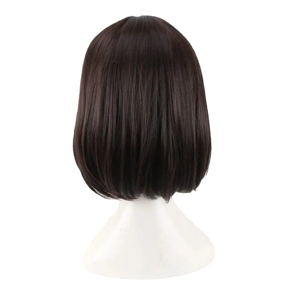 Krótkie peruki z czepkiem dla kobiet i mężczyzn, do codziennego użytku, cosplayu, na imprezy, z włókna odpornego na ciepło, inspirowane filmem John Wick.