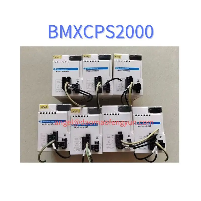 BMXCPS2000 Used PLC power supply test function OK